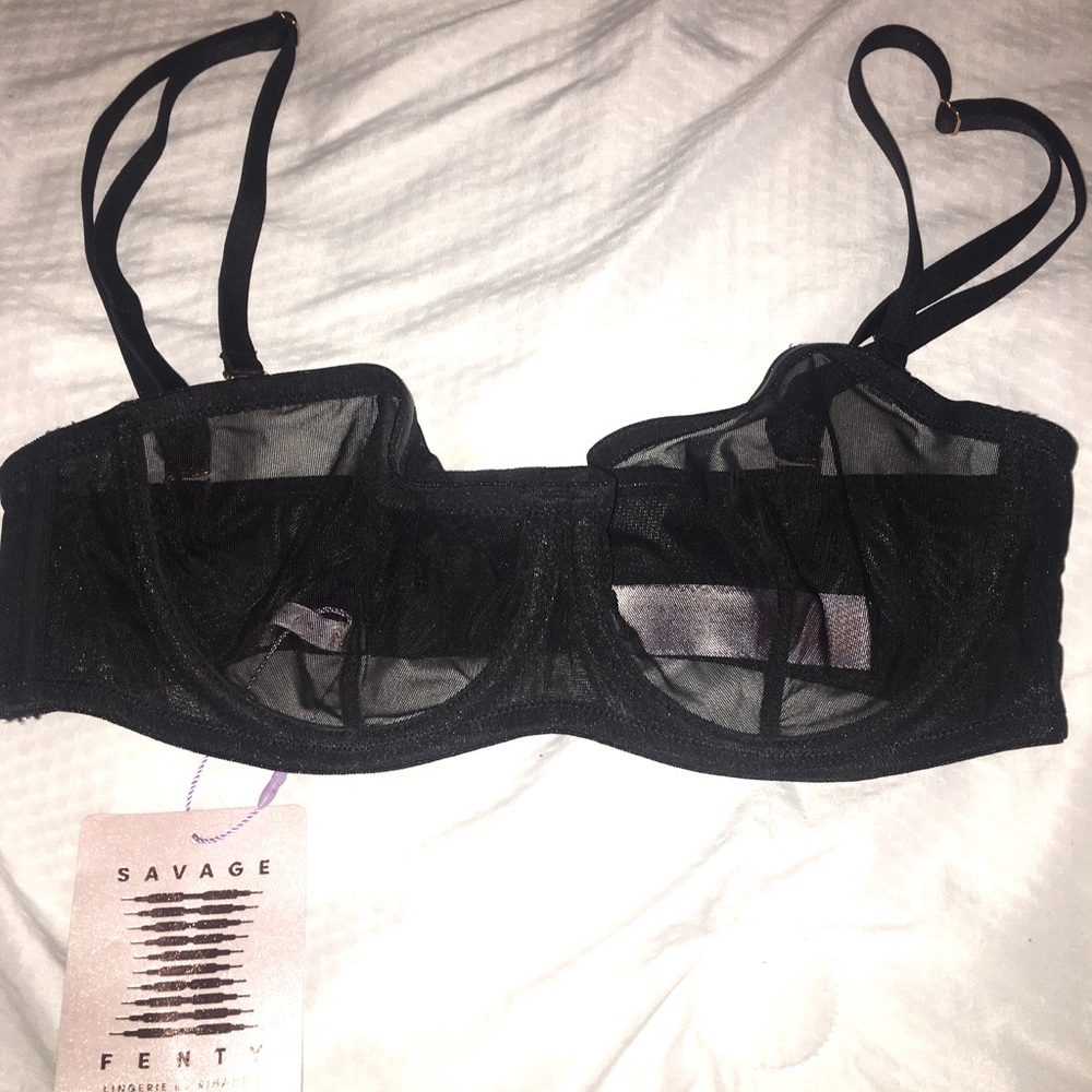 Savage Fenty mesh bra